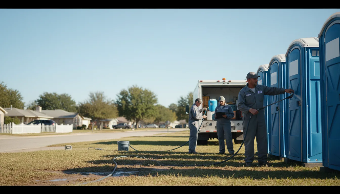 Long-Term Portable Toilet Rental in Witts Springs, AR near me